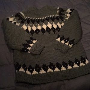 Handmade Vintage Fair isle Sweater